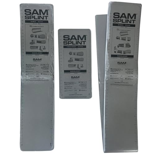 SAM SPLINT 3X COMBO PACK, 36", 18" AND 9" -CHARCOAL GRAY