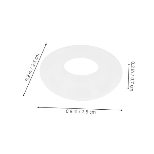 GLEAVI 2sets 10pcs Leak Seal Gaskets for Swing Replacement Washers for Soda and Beverage Bottles Easy Installation Half Pack 10pcs*2