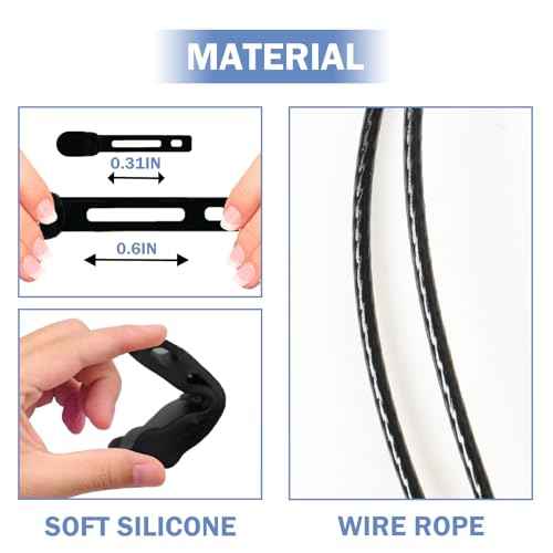 sarlar Smart Glasses Strap Sports 2 pcs for Rayban Meta Oakley Wayfarer Skyler Headliner Glasses, Adjustable AR/XR Eyewear Retainer Strap Holder for Kids Women Men, Lanyard String Chain Around Neck