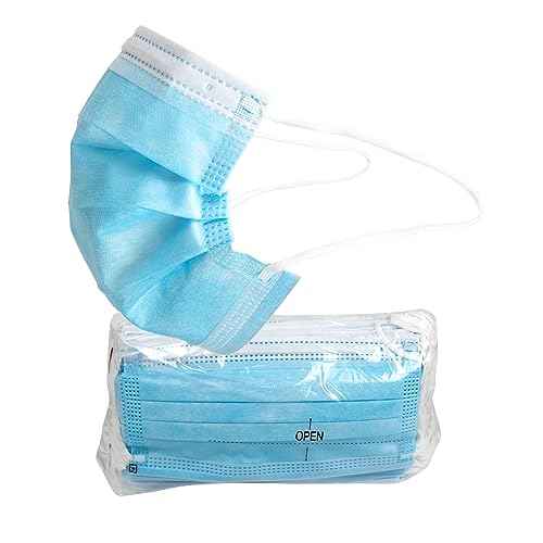 Pac-Dent MASKT-06-A iMask Premium ASTM Level 3 Face Mask, Blue, Pack of 50