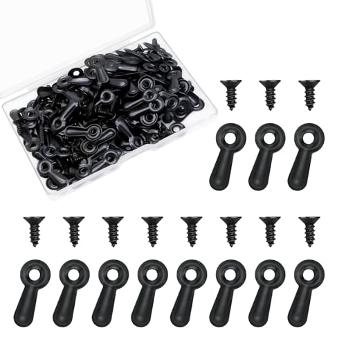 120 Pcs Picture Frame Backing Clips with Screws Repair Kit for Photo and Artwork Frames