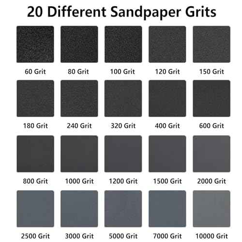 30PCS 150 Grit Sandpaper, 9 x 3.6 Inch Wet Dry Coarse Sand Paper for Wood Furniture Finishing Drywall Metal Sanding Paper, Automotive Sandpaper Sheets
