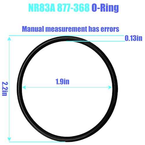 NR83A 877-368 O-Ring Piston Fit for Hitachi Superior Parts NR83A3 NR83A3 (S) NV75AG NR90AC2 NV75A NV65AC NR65AK NV83A2 NV83A 83AA2 NR83AA NR83A2 NR83A2(S) Framing Nailers (20/Pack)