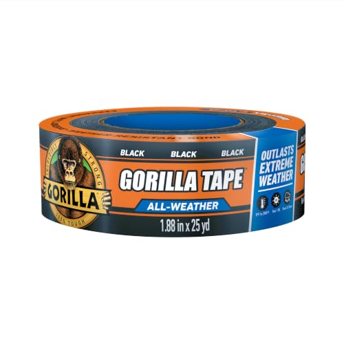 Gorilla All Weather Waterproof Tape 1.88 x 25 Yards - 1 Pack