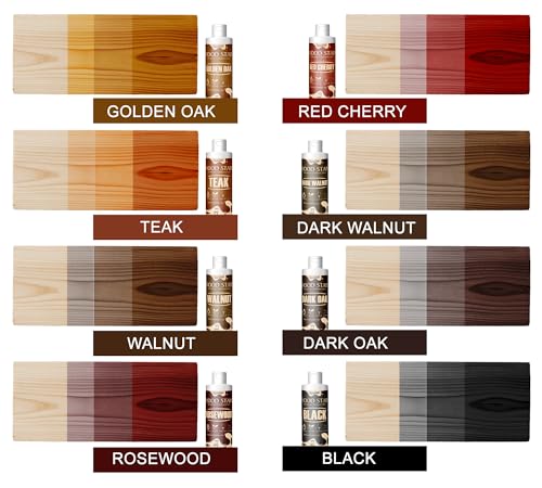Vividye Golden Oak Water-Based Wood Stain 8.5oz for Indoor & Outdoor Furniture
