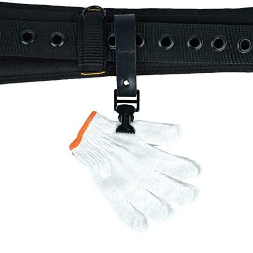 MELOTOUGH Leather Glove Clip Glove Holder Clip for Work Holder Glove Belt Clip Holder