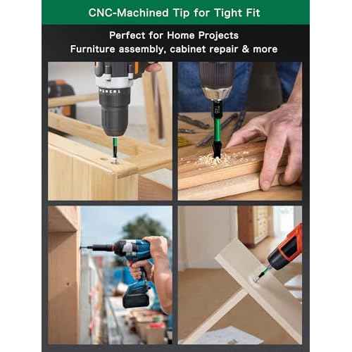 Drill Screwdriver Bit Set, 10 PCS S2 Steel Drill Bit Set, Magnetic Tips for Impact Driver with PH, PZ & Star Head Tips, 1/4" Hex Shank for Power Tools, Home Projects & DIY