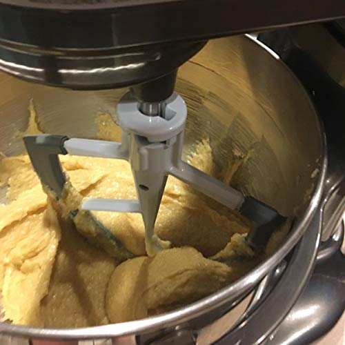 Flex Edge Beater for 6 Quart KitchenAid Bowl-Lift Stand Mixer by Reikame
