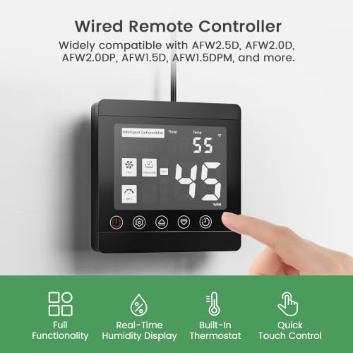Waykar AFW/AFD Series Dehumidifier Remote Control