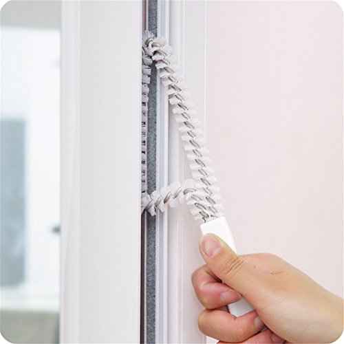 Window Cleaning Brush Sliding Door Track Brushes Window Cleaner Brush 2 Pack