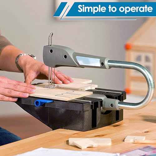 24Pcs Coping Saw Blades Set, 6-1/2-Inch Long Between Pins, Sturdy Wood Cutting Saw Blades Kit (15 TPI, 18 TPI, 24 TPI) High-Carbon Steel Pin End Scroll Saw Blade Assortment (24, 15/18/24)