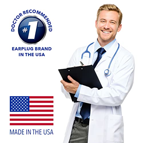 Mack's Ultra Soft Foam Earplugs - 50 Pairs, 33dB Noise Reduction, Made in USA, Earplug Variation