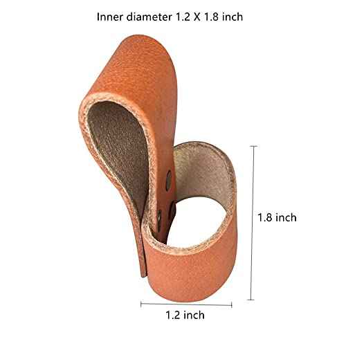 Hammer Holster, Hammer Holder for Tool Belt, Hatchet Holster with Belt Loop, Axe Hammer Loop for Belt, Multi Tool Hammer Holder, Small Hammer Hatchet Carrier Holster (Brown)