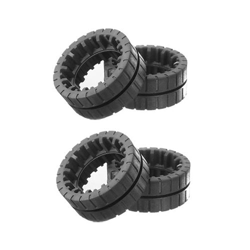 For iRobot Braava Jet M6 (6110) (6012) (6112) (6113) Ultimate Connected Robot Mop Parts Non-Slip Wheel Tires Replacement(4PCS)