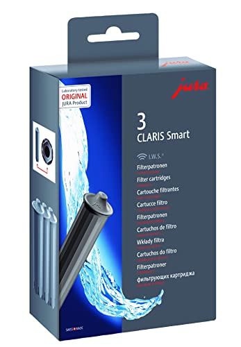 Jura Claris Smart Filter Cartridge, Grey, 3-Pack, 5 x 10 x 10 cm — Variation: Single