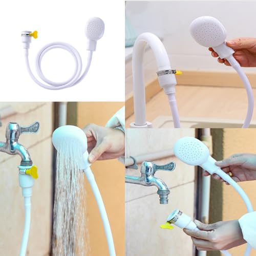 Flexible Sink Spray Hose Adapter for Kitchen & Bathroom Faucets