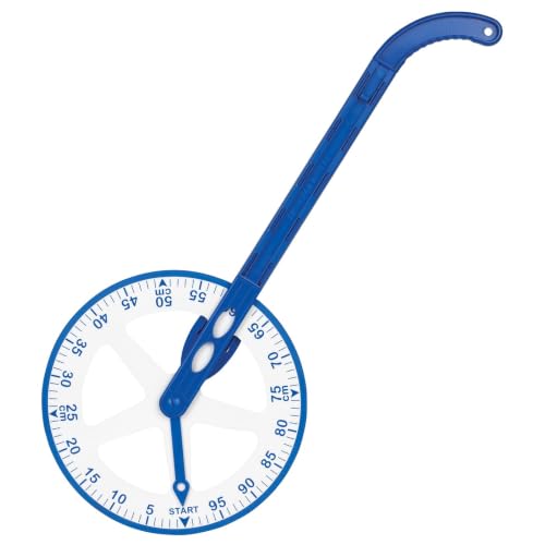 Metric Trundle Wheel with Adjustable Handle & Silent Click – EAI Education