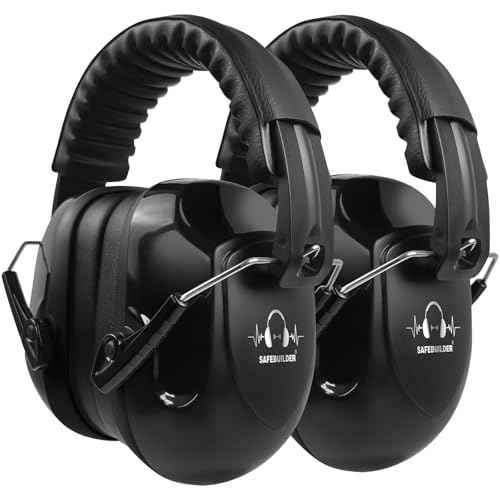 Ear Muffs Noise Reduction SNR 33dB Adjustable Lightweight Safety Earmuffs Sound Proof Noise Cancelling ANSI