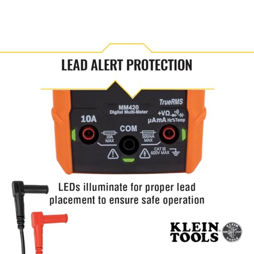 Klein Tools MM420 Auto-Ranging TRMS Digital Multimeter