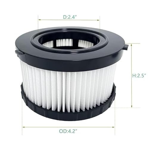Replacement for DC5151H Dewalt Vacuum Filter,HEPA Filter for DEWALT DC5151H DC515 DCV517 Wet Dry Vacuum