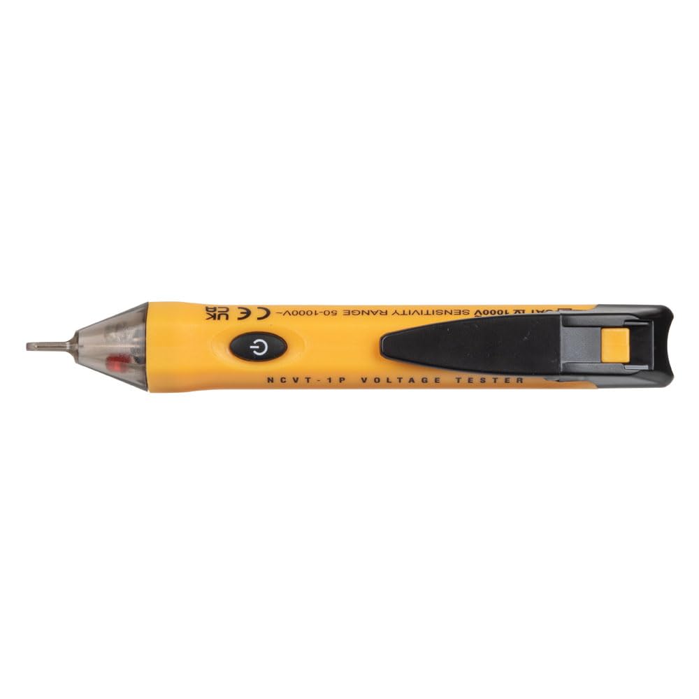 Klein Tools NCVT1PKIT Electrical Tester Kit with Non-Contact Low Voltage Test Pen, 50 to 1000V AC and GFCI Receptacle Tester, 2-Piece