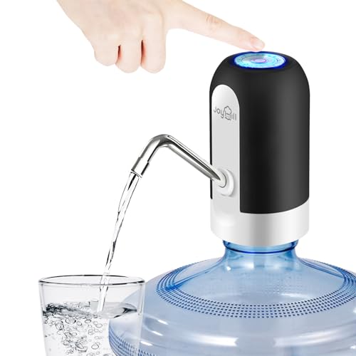 JOYHILL Black 5 Gallon Water Dispenser Pump Electric Water Jug Pump