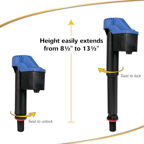 Korky Toilet Fill Valve for TOTO G-Max & Power Gravity Toilets - Standard / Replacement