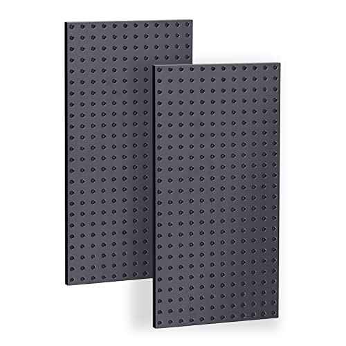 Ultrawall 2 Pcs Metal Pegboard Wall Panels, Peg Boards for Garage Tool Storage