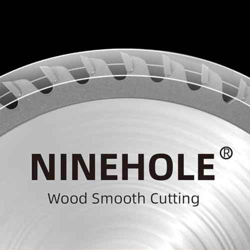 3pack 4 1/2 Inch Circular Saw Blade 40T with 3/8-Inch Arbor, TCT Carbide Tipped Teeth for Cutting Wood Plastic Composite Materials