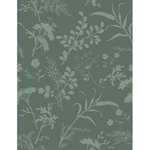 Heroad Sage Green Peel and Stick Wallpaper Boho Floral Contact Paper for Cabinets Waterproof Leaf Removable Wallpaper Self Adhesive Decorative Wall Paper for Bedroom Bathroom Walls 17.3''x78.7''