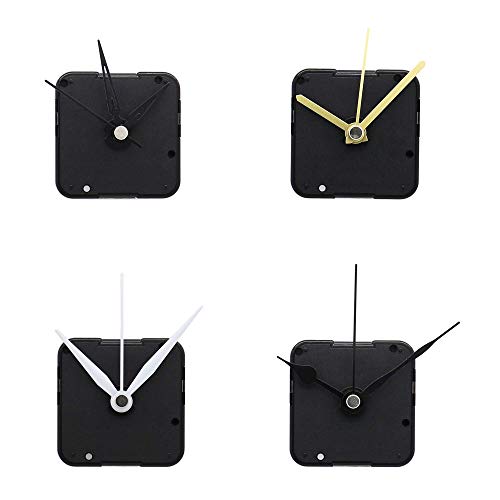 TIKROUND 12888 Snap-In No Thread Quartz Clock Movement Replacement D Hands - Total 46mm