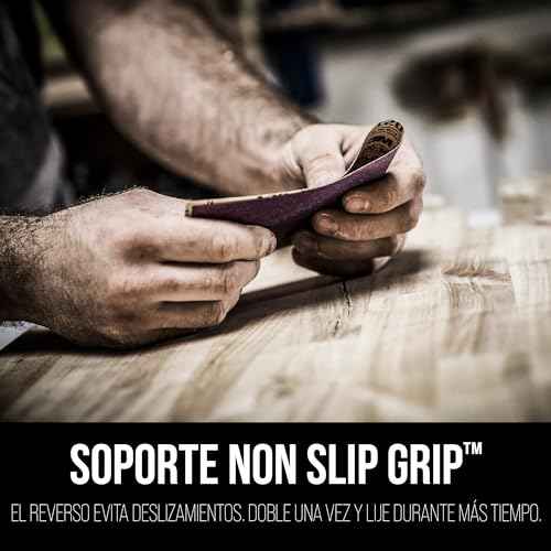 3M Pro Grade Precision Faster Sanding Sanding Sheets 120 grit Medium, 127120TRI-6, 9,31 cm x 22,8 cm, 6/Pack