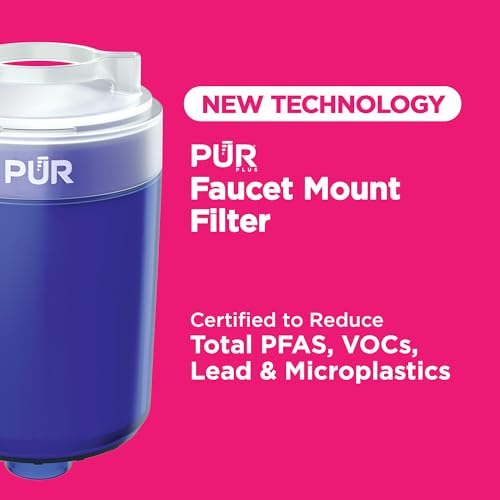 Kaz PUR Plus Faucet Mount Water Filter Replacement 2-Pack - Lead & Chemical Reduction