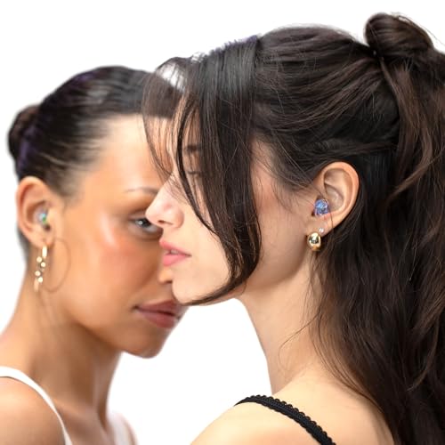 Eargasm High Fidelity Blue Earplugs for Concerts & Music Festivals - Reusable Noise Reduction
