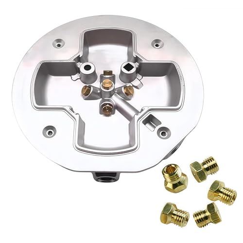 JTEYINH 36Pcs Gas Orifice Conversion Kit for Range, Cooktop, Stove – 0.3-1.9mm Brass Nozzles, 11 Sizes