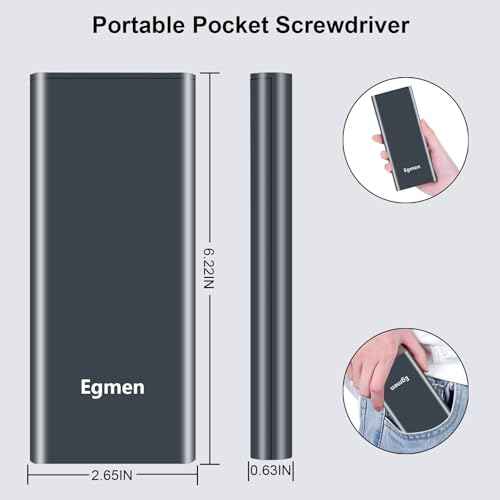 Small Screwdriver Set, 49 in 1 Mini Screwdriver Set with Torx, Phillips, Flat Head, Hex and More, for Jewelers, PC, Glasses, Laptop, Ring Doorbell, Watch, Repair Precision Screw Driver Set Kit