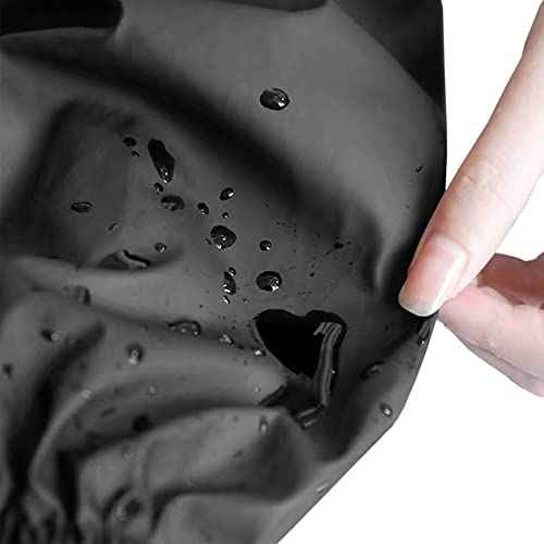 Yzurbu Arm Sleeves Covers, PU Oversleeves Protector for Arm with Elastic Cuffs, Waterproof, Oilproof, Acid Resistant