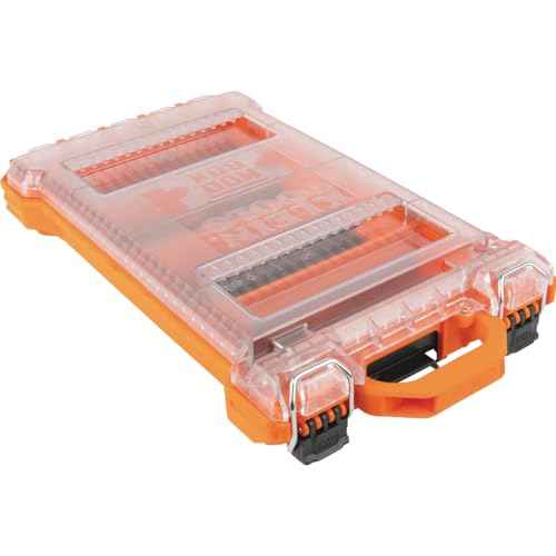 Klein Tools 54812MB MODbox Compact Storage Box, Parts Organizer, Toolbox Connects to MODbox Modular System, Backpack, Tote and Tool Bag