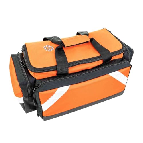Medical Trauma Bag for EMT Paramedic First Responder Emergency Supplies Orange
