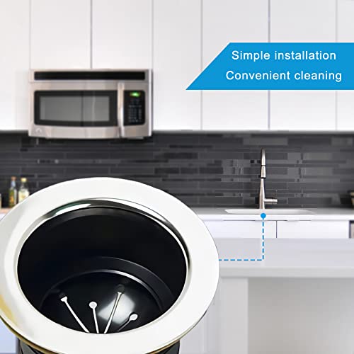 FNOVOY 3-1/8 Inch Garbage Disposal Splash Guard Sink Baffle - Pack of 3