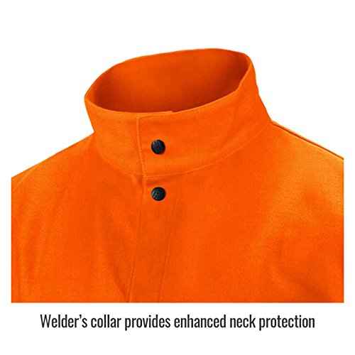 Revco FO9-30C-L Flame Resistant Cotton Welding Jacket, Large