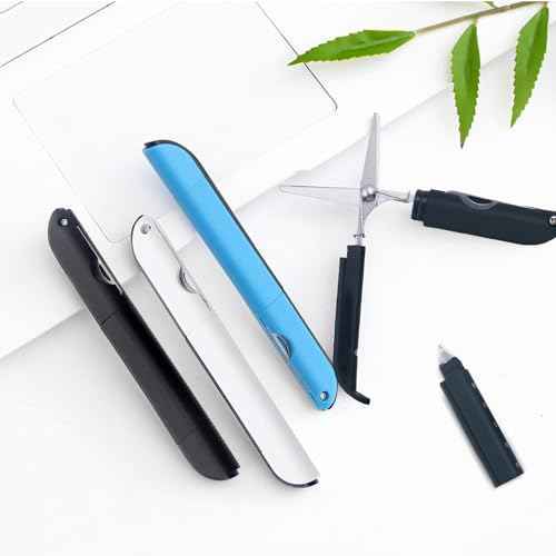 3Pcs Multi-Tool Pen with Scissors, Ruler, and Art Knife ? Portable 4 in 1 Utility Pen for Travel and Daily Use