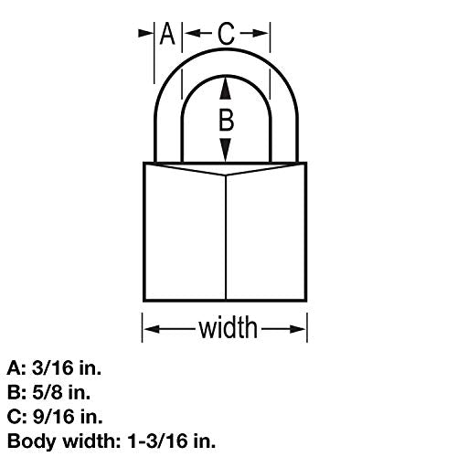 Master Lock 4-Pack Weather Resistant Keyed Alike Outdoor Padlocks 131Q