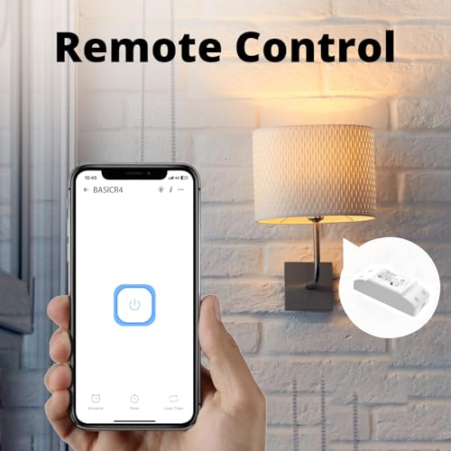 SONOFF BASICR4 Wi-Fi Smart Switch - DIY Home Automation Module, Alexa & Google Compatible