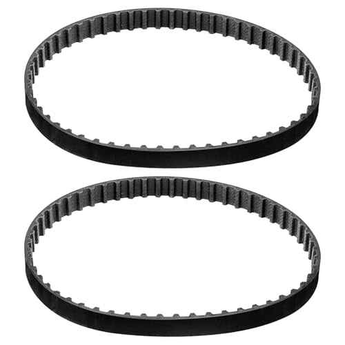 HASMX 110XL031 Timing Belt Rubber Geared Drive Belt for Black and Decker Sander, 11" Length, 5/16" Wide, 55 Teeth (2-Pack)