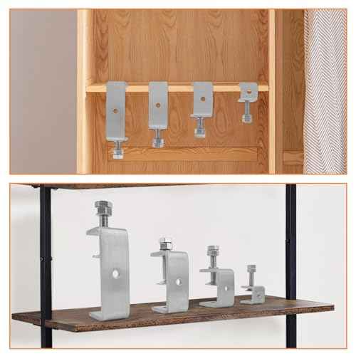 304 Stainless Steel C-Clamps,20mm Mini Tiger Clamps for Woodworking,C-Clamp 4 pack