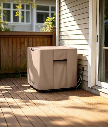 ULTCOVER Waterproof Outdoor Air Conditioner Cover 30W x 30D x 32H - Brown
