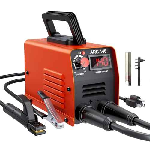 Welding Machine 110v Stick Welder, 140Amp Small Mini PortableWelder Machine, IGBT Inverter ARC MMA Welder MMA Soldador Portatil with Hot Start, Arc Force, Anti-Stick