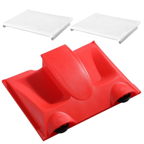 Paint Edger Trimmer with 2 Pcs Replacement Pads Edge Painting Tool for Walls Corners Ceilings, Paint Pad Applicator for Trim Painting Supplies