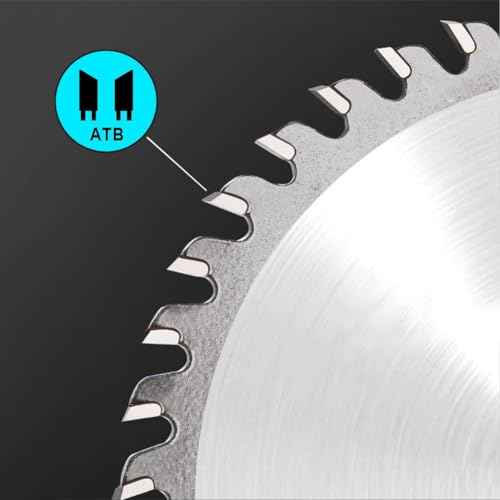 3pack 4 1/2 Inch Circular Saw Blade 40T with 3/8-Inch Arbor, TCT Carbide Tipped Teeth for Cutting Wood Plastic Composite Materials